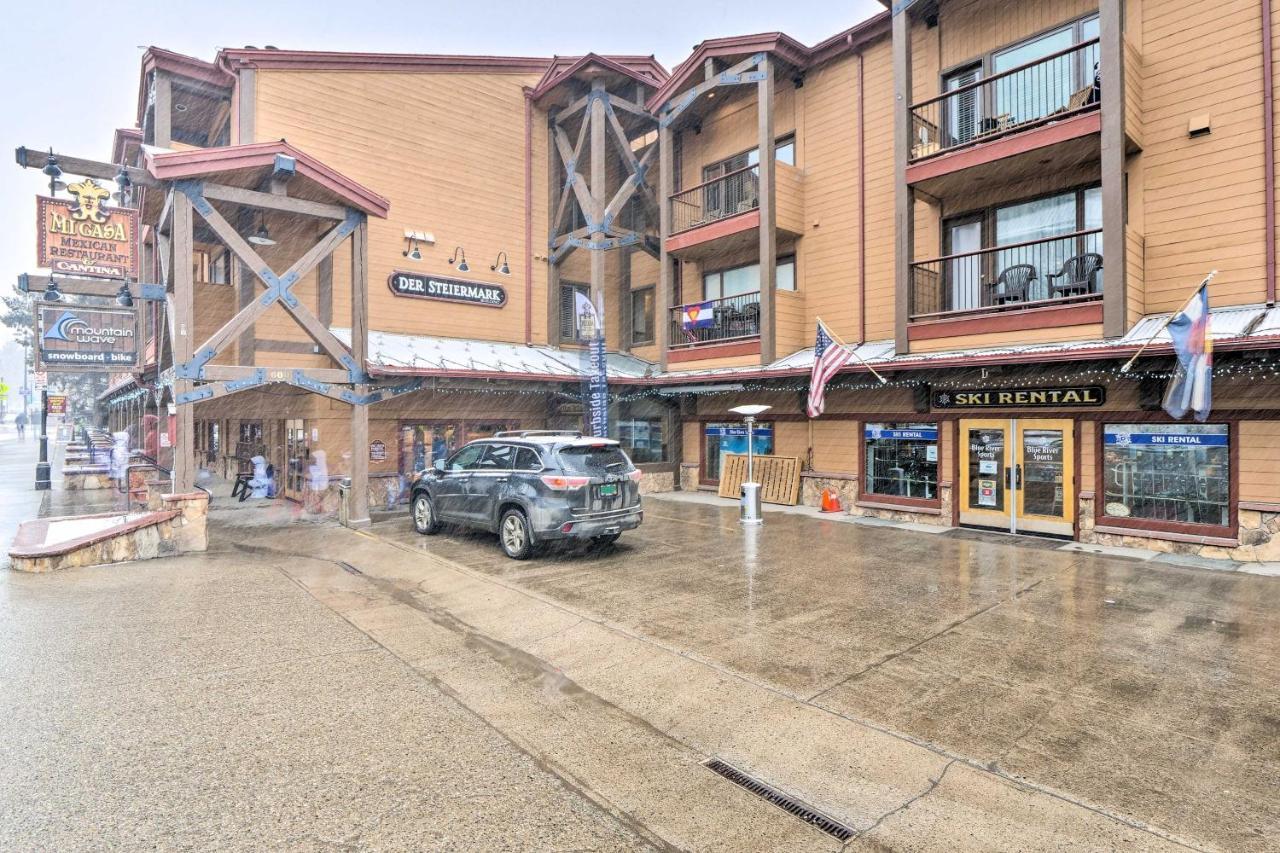 Cozy Breckenridge Condo At Base Of Peak 9! Exterior foto